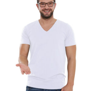 Basic Shirt kurzarm (White)