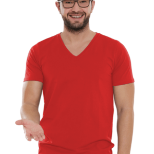 Basic Shirt kurzarm (Apple Red)