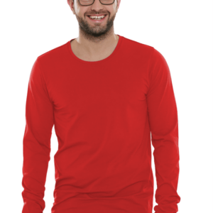 Basic Shirt langarm (Apple Red)