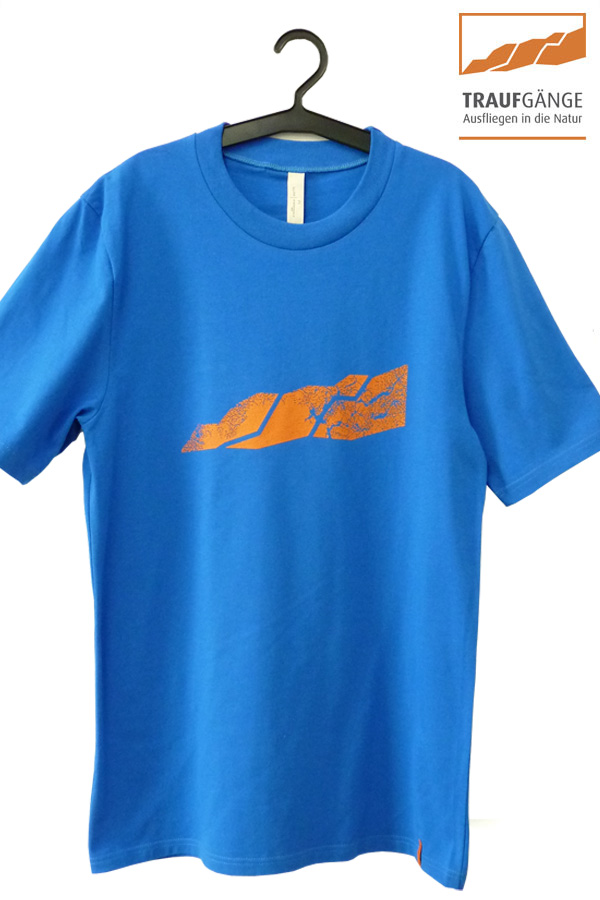 Fairtrade Traufgänge kurzarm T-Shirt (Blue)