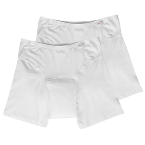 Damen Hygiene Panty mit Saugkern im 2-er Pack (White)