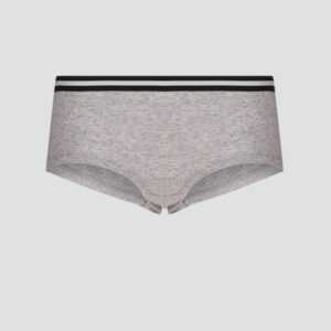 Fairtrade Hot-Pants low cut (Grey-Melange)
