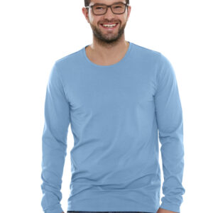 Basic Shirt langarm (Blue)