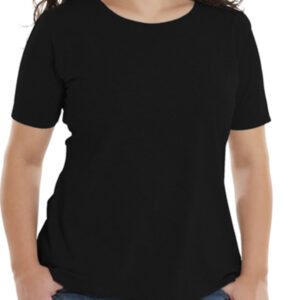 Basic Shirt kurzarm (Schwarz)