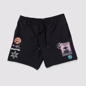 Volcom Fa F Rygalski Trunk 17 Boardshorts schwarz