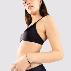 Volcom Simply Seamless Crop Bikini Top schwarz