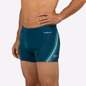 Boxer-Badehose mit modernem Schnitt für regelmäßige Schwimmer mit dem Bedürfnis nach gutem Halt.