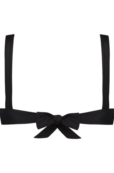 Hunkemöller Triangel-Bikini-Top Luxe Schwarz