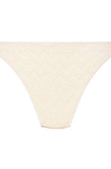 Hunkemöller Bikini Slip Crochet Weiß