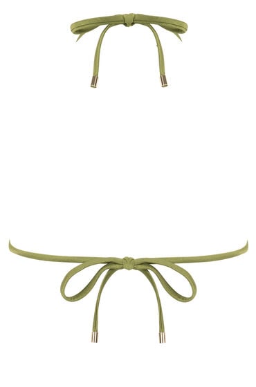 Hunkemöller Triangel-Bikinioberteil Yucatan grün