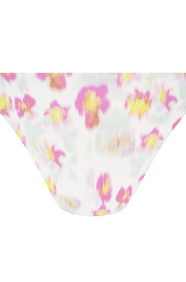 Hunkemöller Bikini Slip mit hohem Beinausschnitt Madeira Rosa