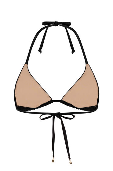 Hunkemöller Triangel-Bikinioberteil Boho Schwarz