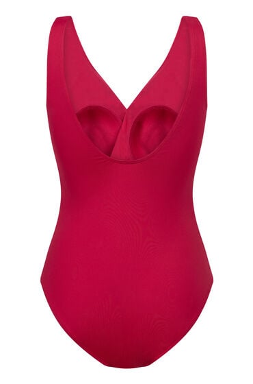 Hunkemöller Badeanzug Shaping Shell Mesh Rosa