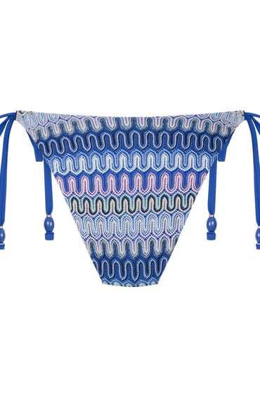 Hunkemöller Bikiniunterteil mit hohem Beinausschnitt Cali Blau