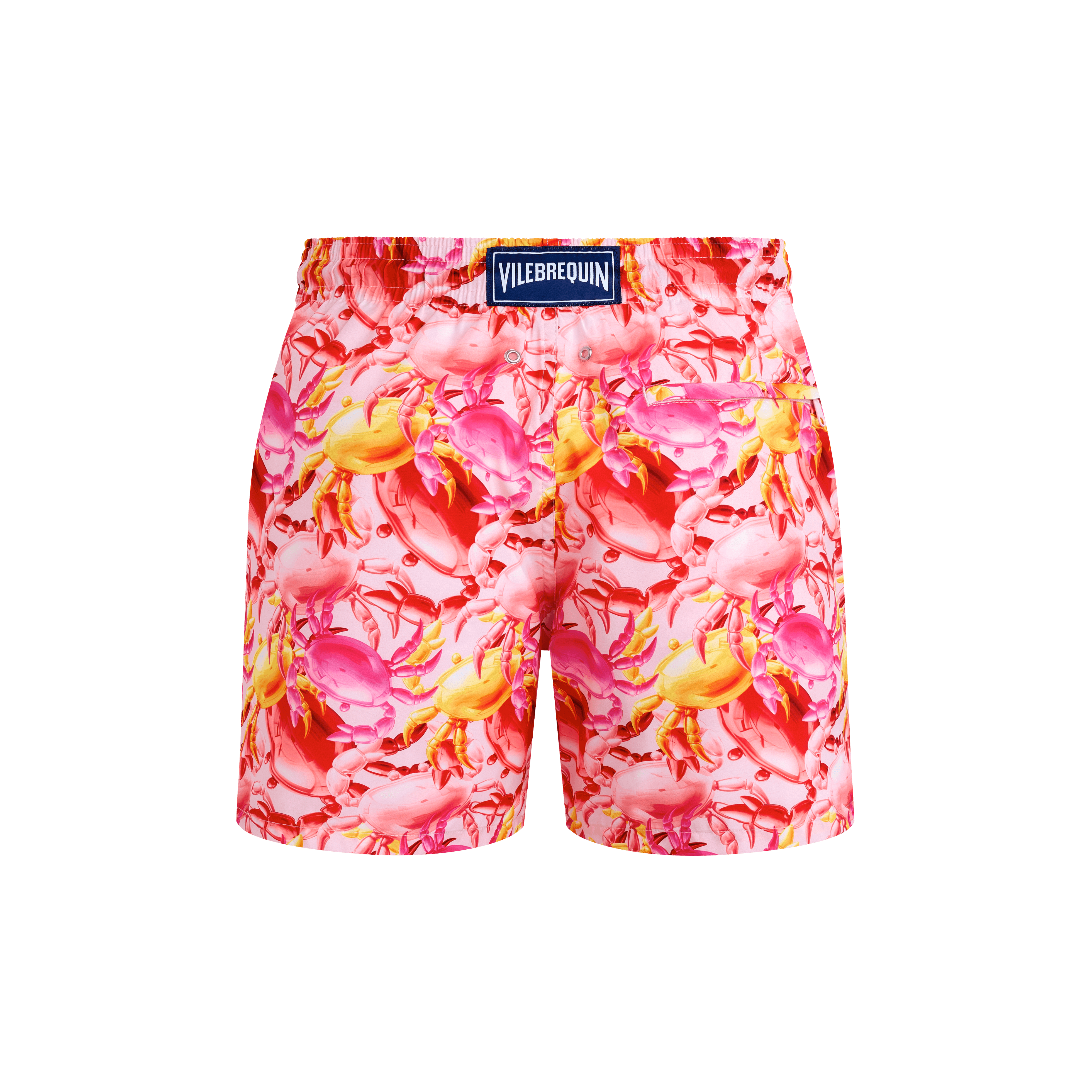 Vilebrequin Ultraleichte Und Verstaubare Crab Balloons Badeshorts Für Herren - Mahina - Rosa - Größe XS
