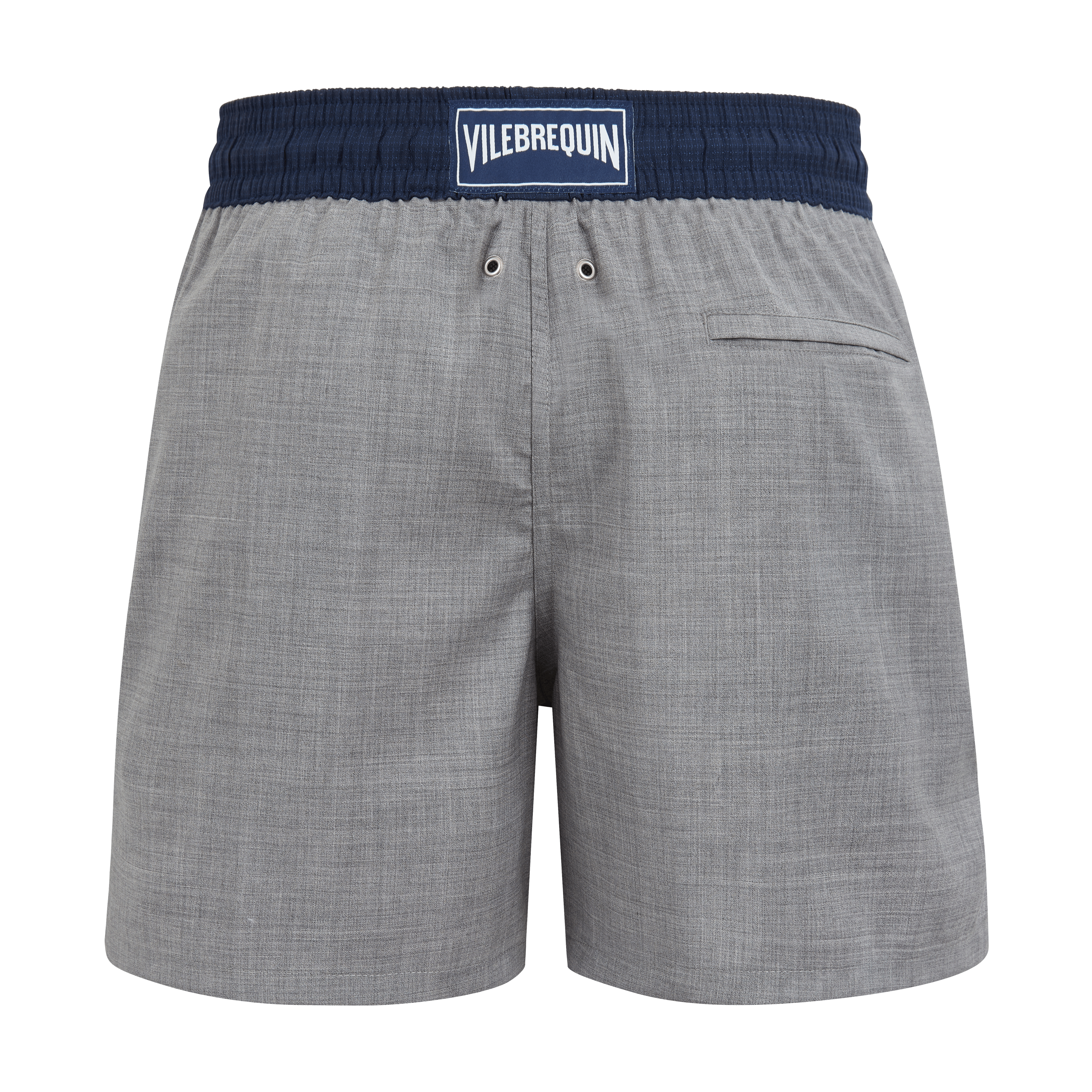Vilebrequin Vilebrequin X The Woolmark Company Super 120' S Badeshorts Aus Wolle Für Herren - Magnus - Grau - Größe XS