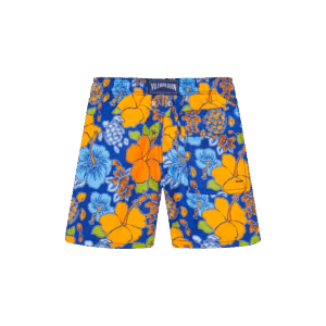Vilebrequin Tropical Turtle Badeshorts Für Jungen - Jim - Blau - Größe 8