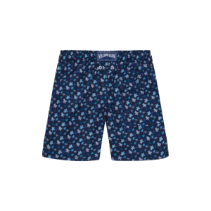 Vilebrequin Micro Ronde Des Tortues Rainbow Badeshorts Für Jungen - Jim - Blau - Größe 14