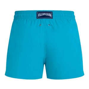 Vilebrequin Kurze Jacquard Turtles Badeshorts Für Herren - Manta - Blau - Größe M