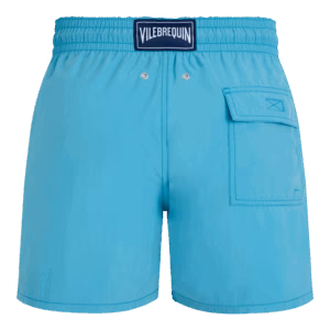 Vilebrequin Mit Wasser Reagierende Ronde Des Tortues Badeshorts Für Herren - Moorea - Blau - Größe XXL