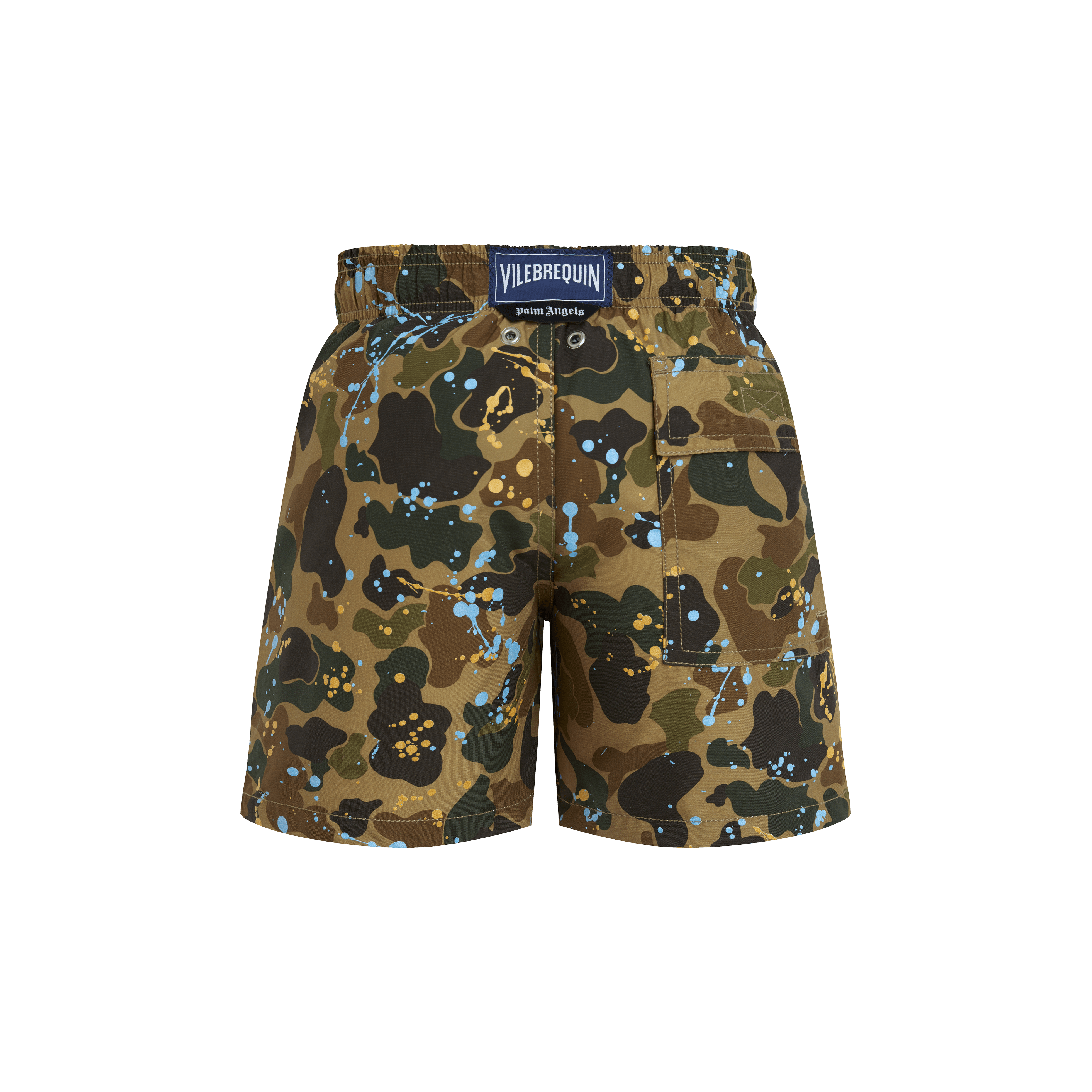 Vilebrequin Camo Splash Badeshorts Für Jungen - Jim - Marone - Größe 6