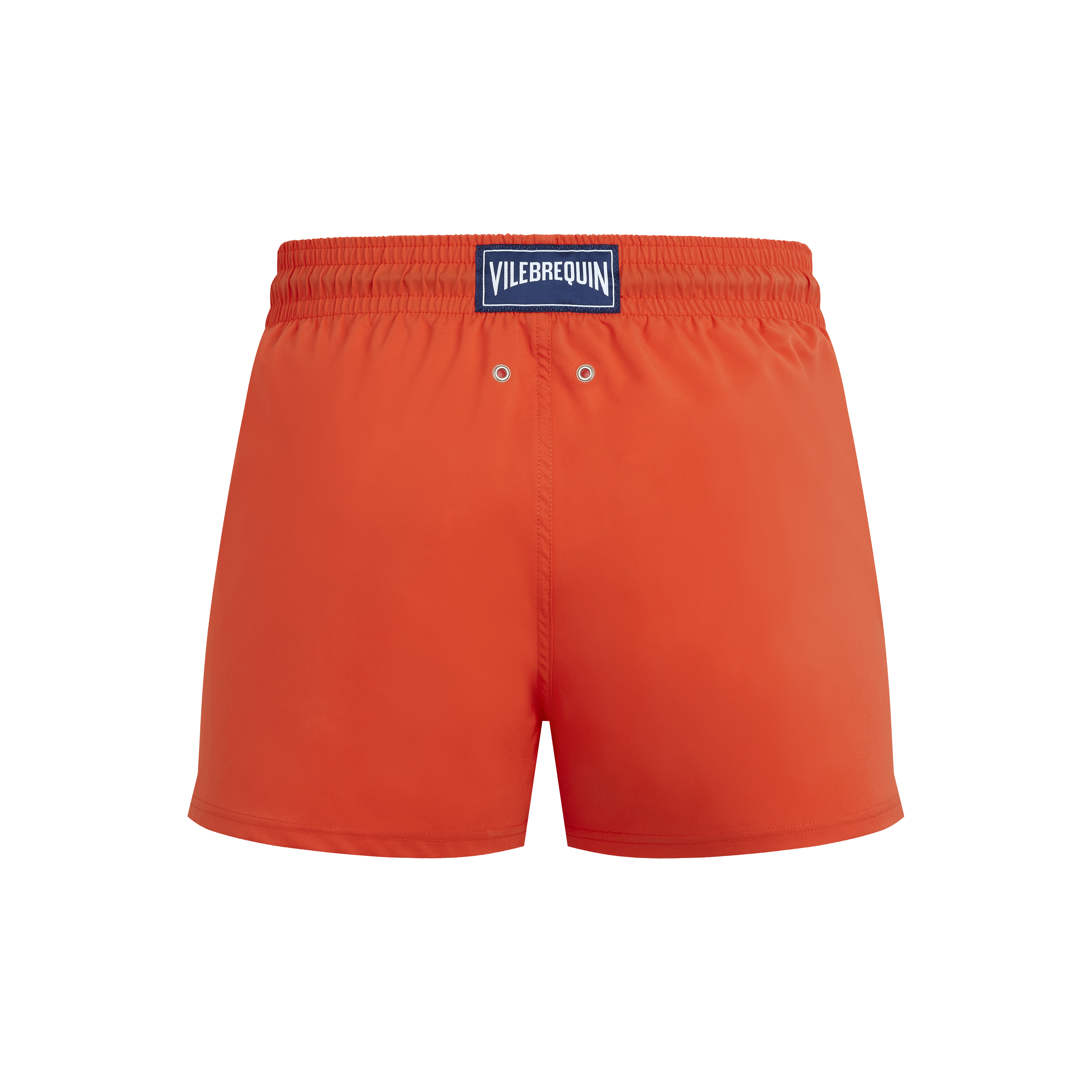 Vilebrequin Kurze Und Figurbetonte Einfarbige Stretch-bademode Für Herren - Man - Orange - Größe S