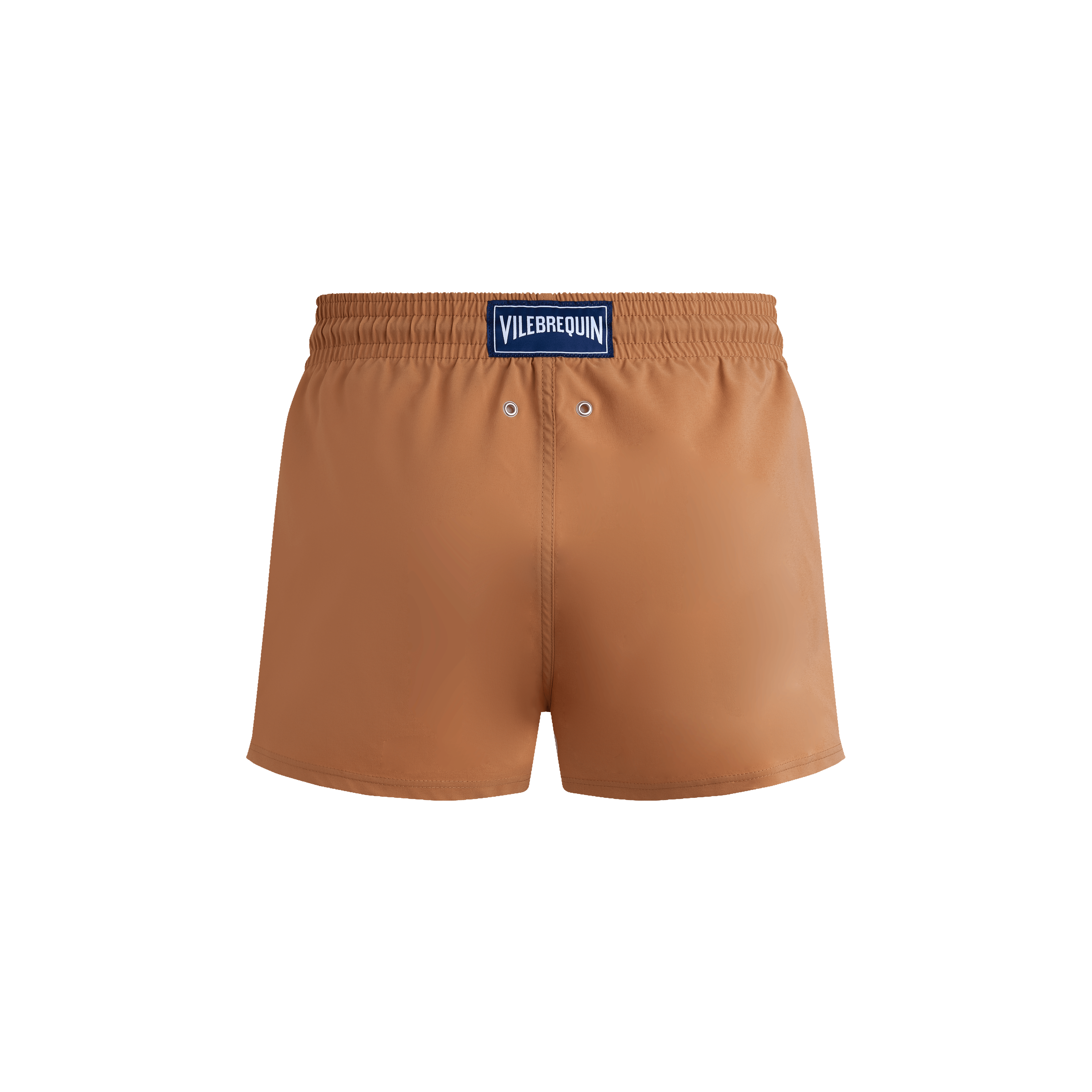 Vilebrequin Kurze Und Figurbetonte Einfarbige Stretch-bademode Für Herren - Man - Marone - Größe XL