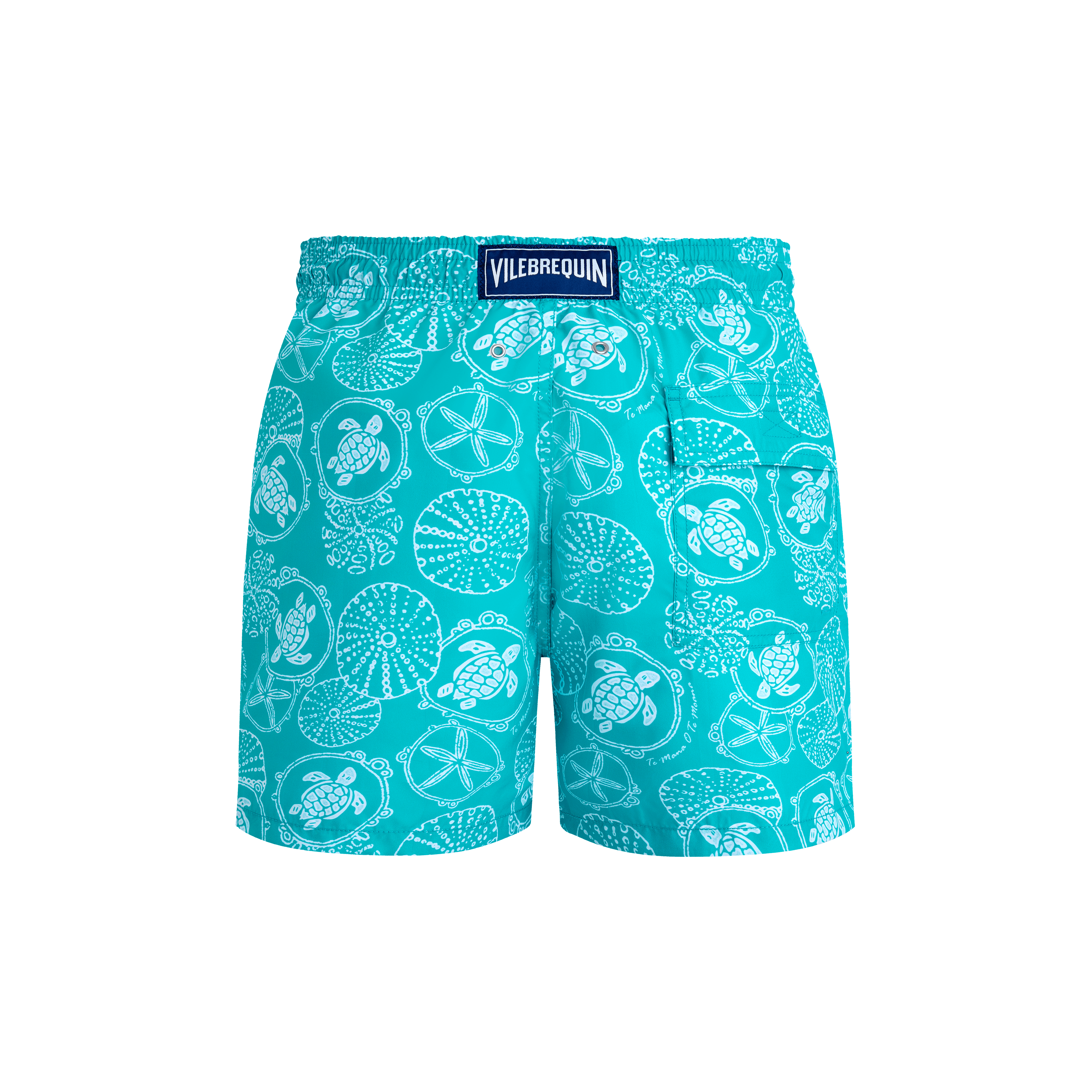 Vilebrequin Oursins Bicolores Badeshorts Für Herren - Moorea - Grün - Größe XXL