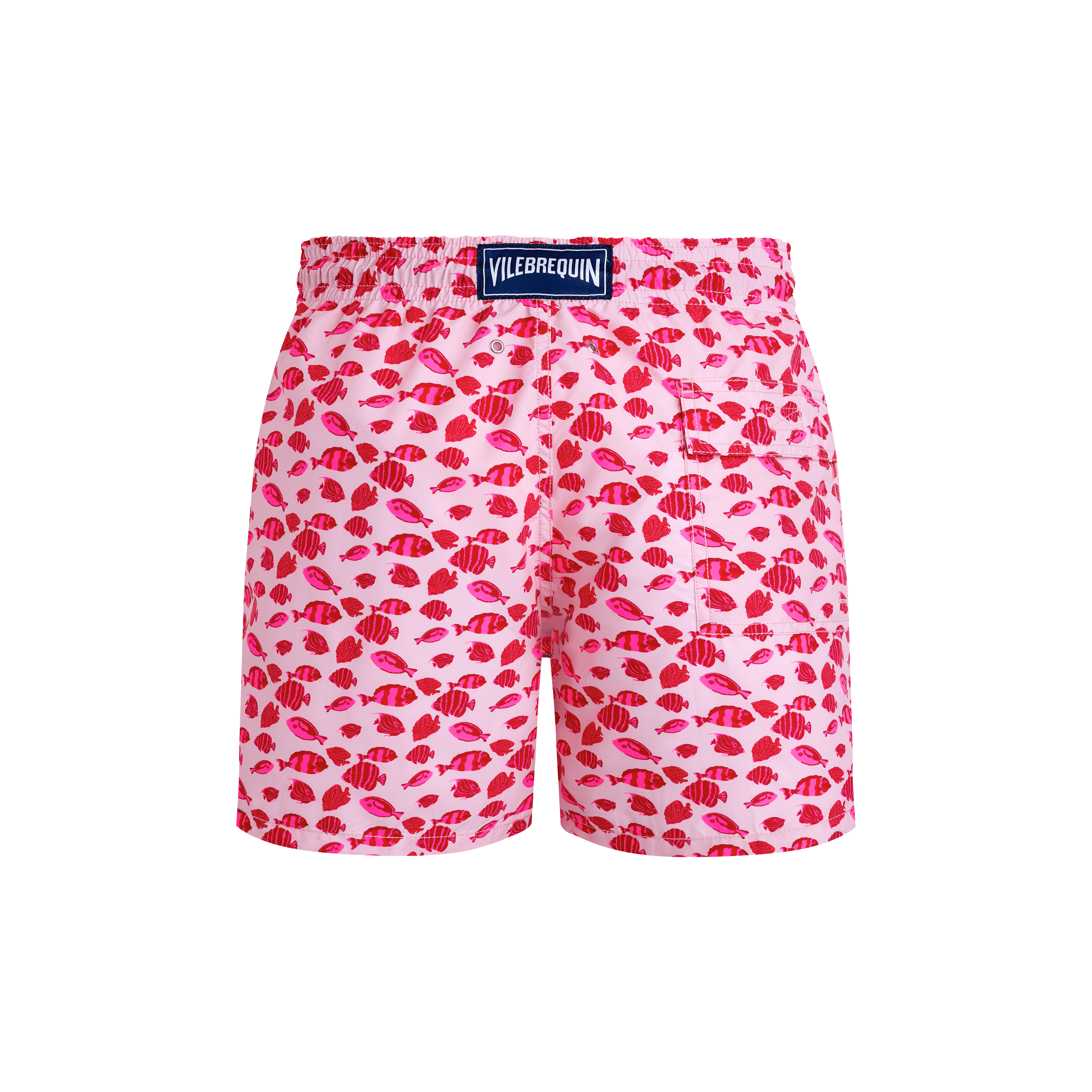 Vilebrequin Fishy Dance Badeshorts Für Herren - Moorea - Rosa - Größe S