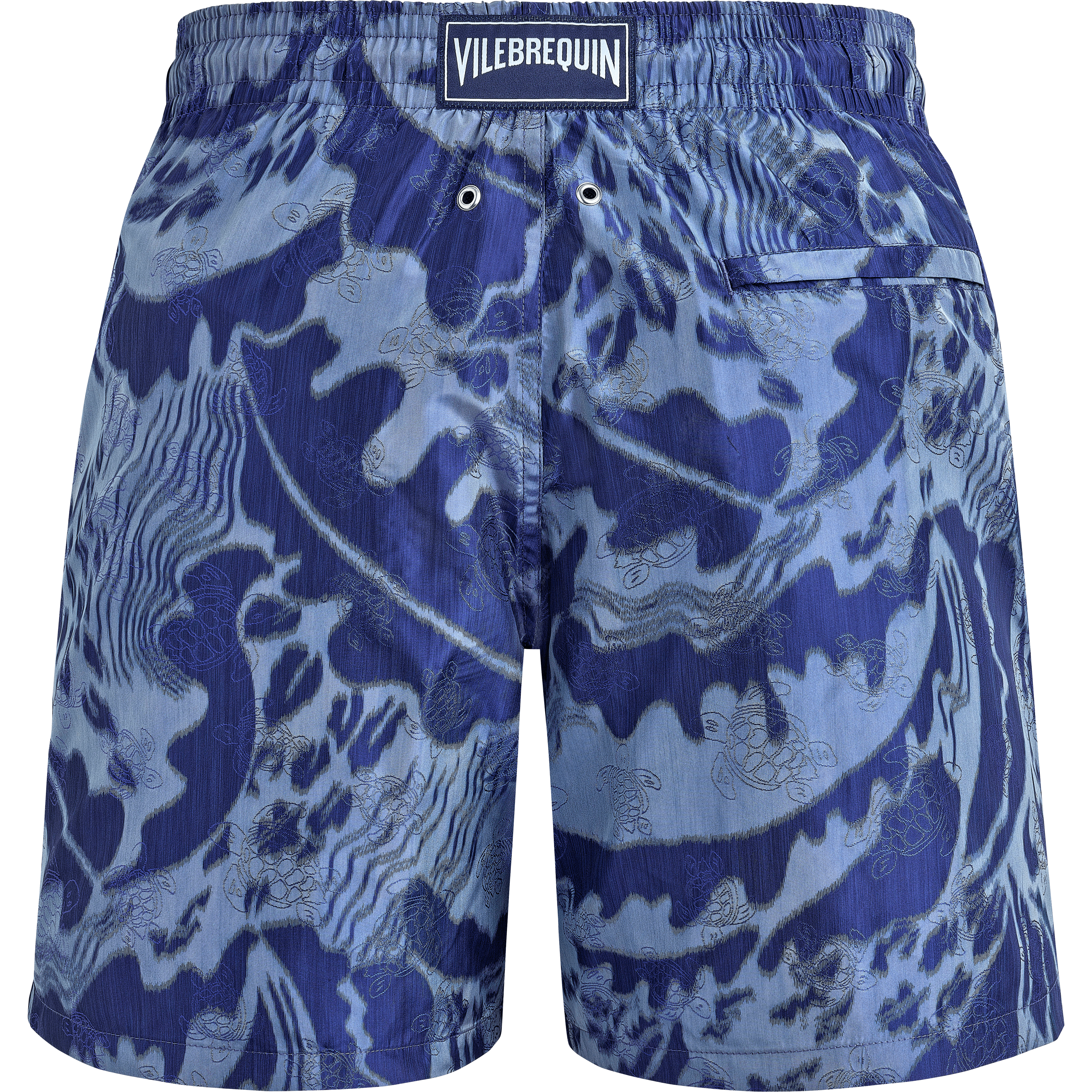 Vilebrequin Vagues 360° Badeshorts Für Herren - Moopea - Blau - Größe L