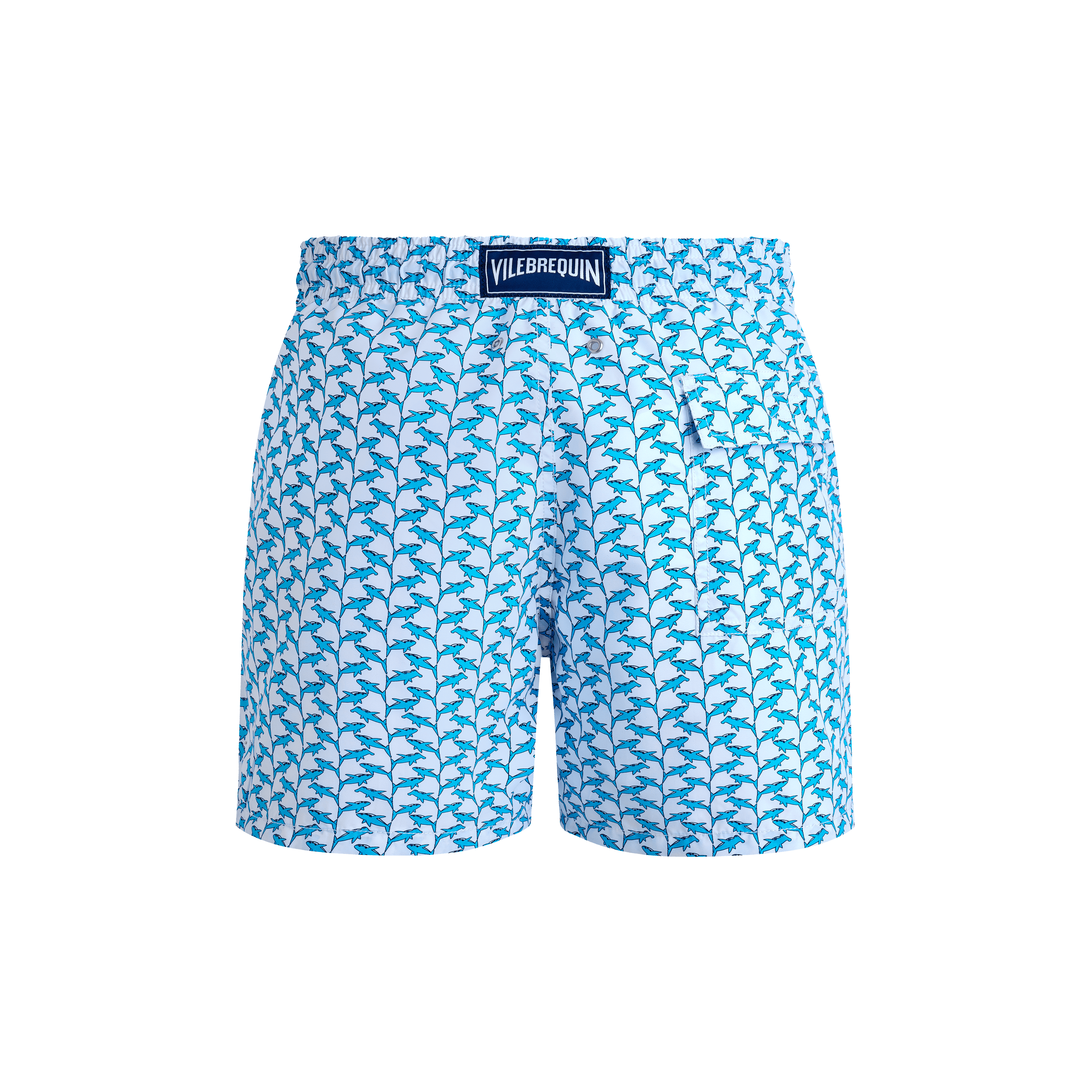 Vilebrequin Net Sharks Badeshorts Für Herren - Moorea - Weiss - Größe XXL