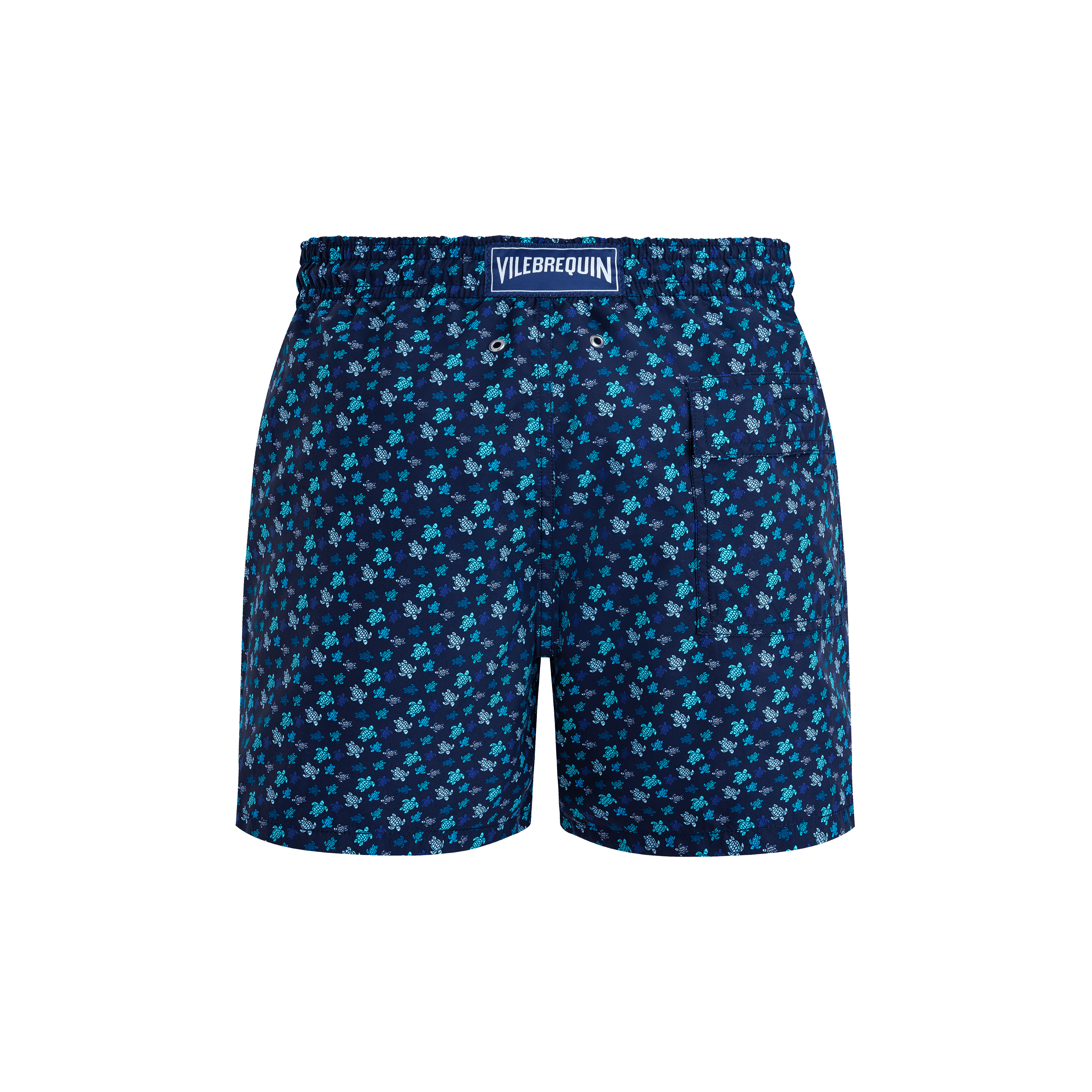 Vilebrequin Micro Ronde Des Tortues Rainbow Badeshorts Für Herren - Moorea - Blau - Größe XXL
