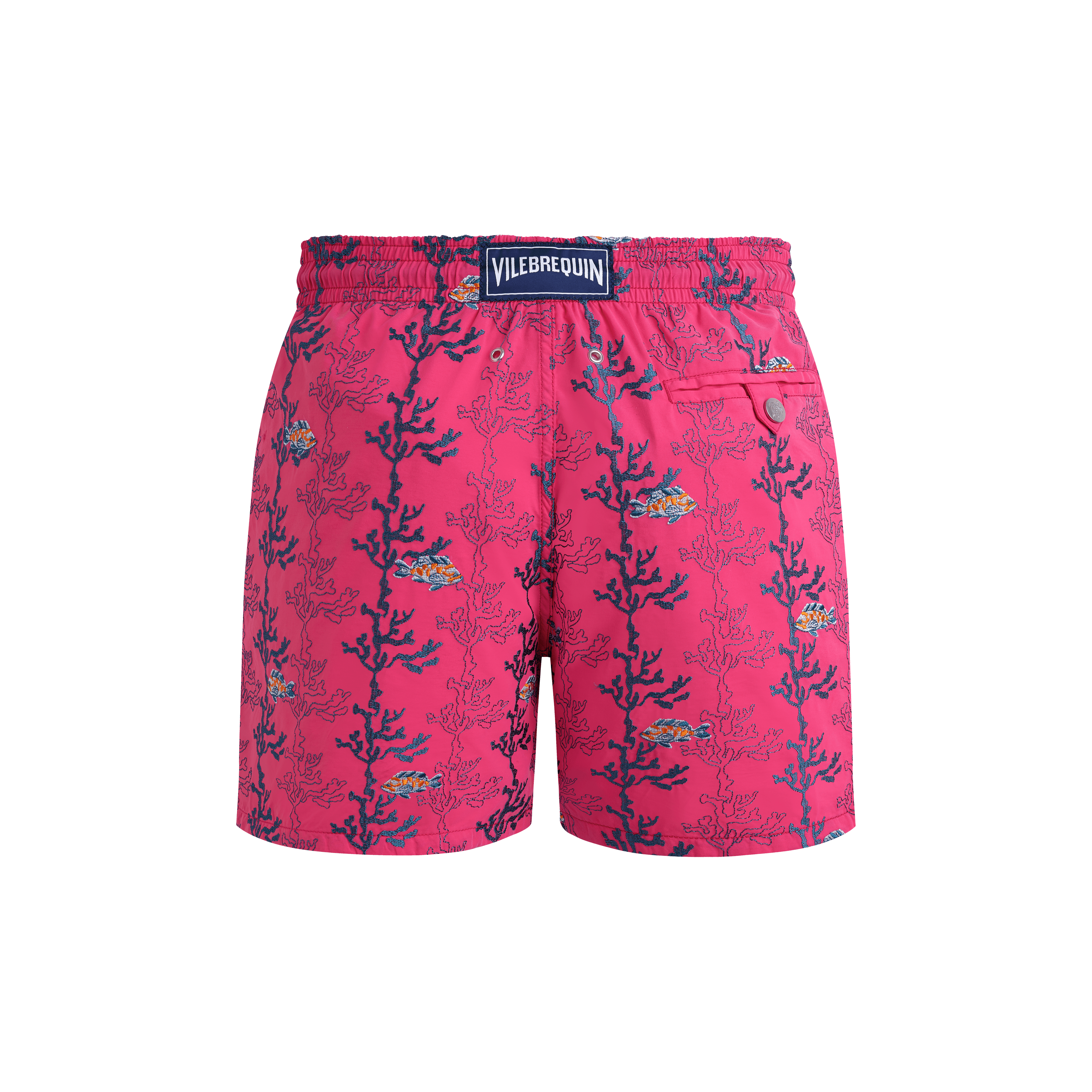 Vilebrequin Seaweed Badeshorts Mit Stickerei Für Herren - Mistral - Rosa - Größe 6XL