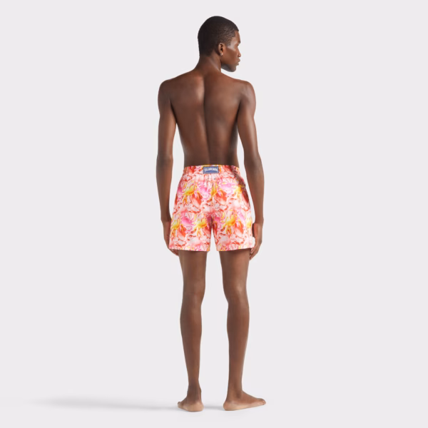 Vilebrequin Ultraleichte Und Verstaubare Crab Balloons Badeshorts Für Herren - Mahina - Rosa - Größe L – Bild 3