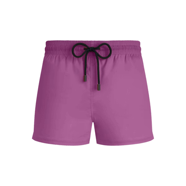 Vilebrequin Kurze Und Figurbetonte Einfarbige Stretch-bademode Für Herren - Man - Rosa - Größe XXXL – Bild 7